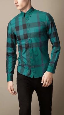 Cheap Burberry Men Shirts wholesale No. 925